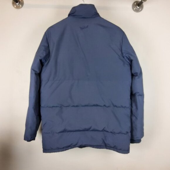 Woolrich Langhorne Men's Puffer Jacket Size Medium Deep Navy 550 Fill 16106 - Picture 2 of 14